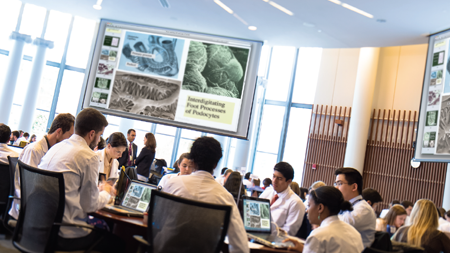 UVA School of Medicine Learning Studio, a technology-enabled, active-learning